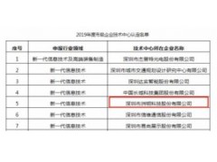 洲明获评2019年度深圳市级企业技术中心