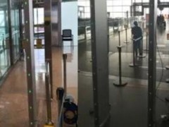 科技助力战“疫” 首都国际机场启用海康威视测温安检门